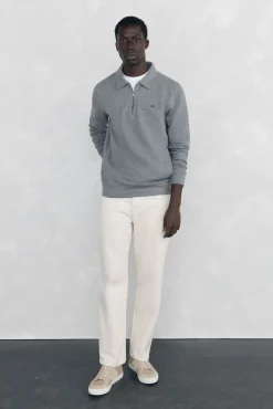 Sudadera cuello semicisne