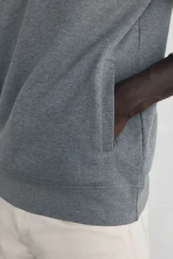 Sudadera cuello semicisne