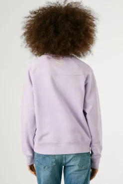 Sudadera de manga larga con el logo frontal bordado