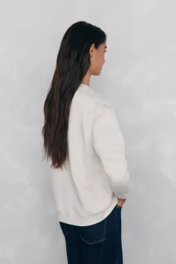 Sudadera detalle trenzado