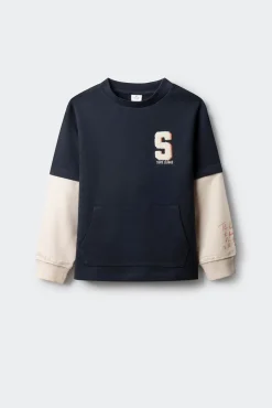 Sudadera doble capa niño