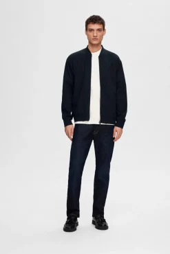 Sudadera estilo Bomber confeccionada con algodón orgánico