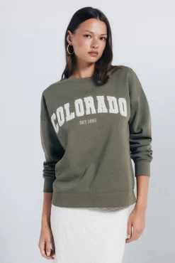 Sudadera gráfica ciudad