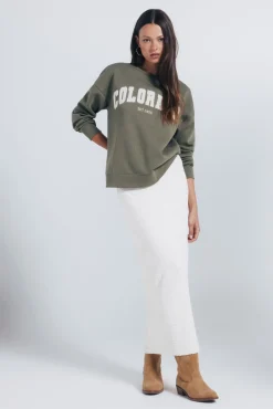 Sudadera gráfica ciudad