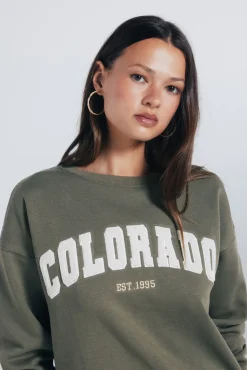 Sudadera gráfica ciudad