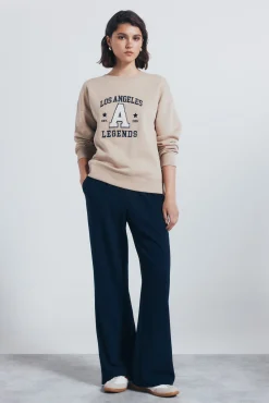 Sudadera gráfica ciudad