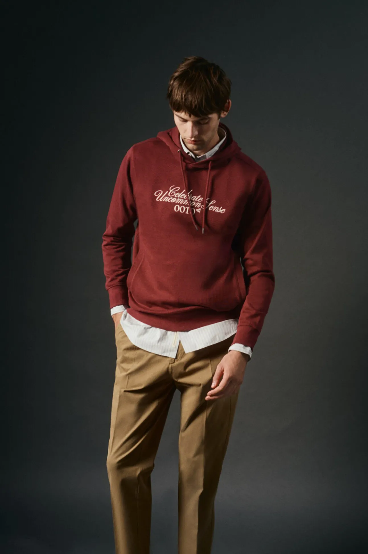 Sudadera gráfica con capucha