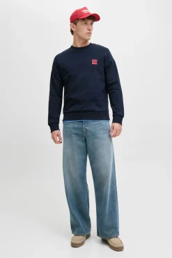 Sudadera logo contraste