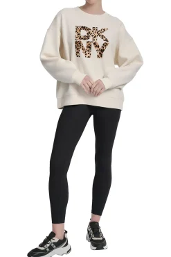 Sudadera logo dkny