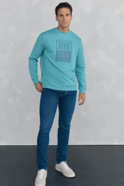 Sudadera logo relieve