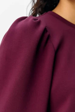 Sudadera manga abullonada