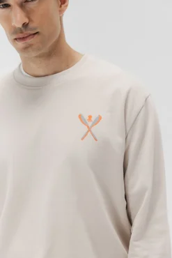 Sudadera palas dibujadas