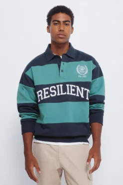 Sudadera polo cortes