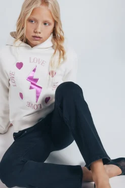 Sudadera rayo niña.