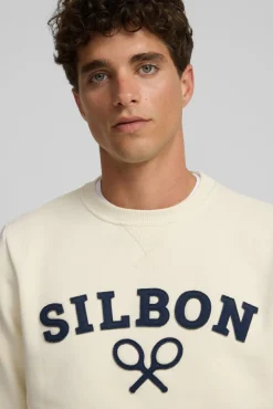 Sudadera silbon raqueta media