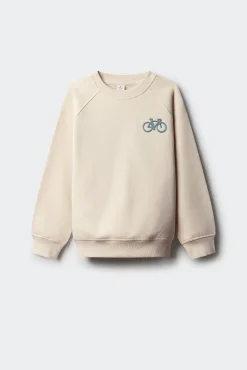 Sudadera sin capucha bici niño