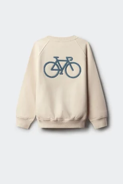 Sudadera sin capucha bici niño