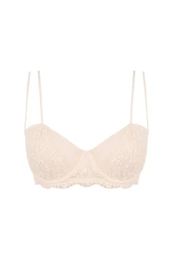 Sujetador balconette PRETTY encaje nude