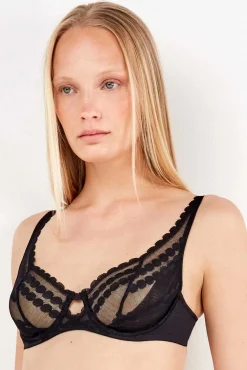 Sujetador balconette sin relleno