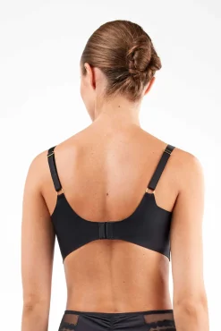 Sujetador capacidad sin aro en color negro