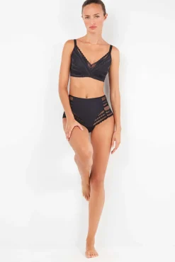 Sujetador capacidad sin aro en color negro