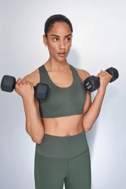 Sujetador deportivo COMPRESSIVE verde