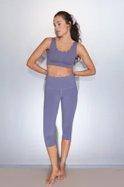 Sujetador deportivo COMPRESSIVE morado