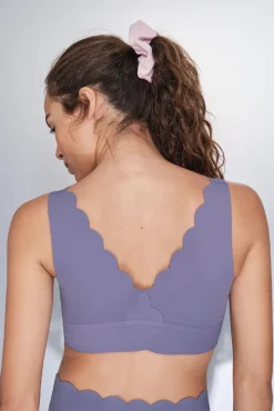 Sujetador deportivo COMPRESSIVE morado