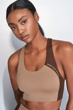 Sujetador deportivo 4D STRETCH color block