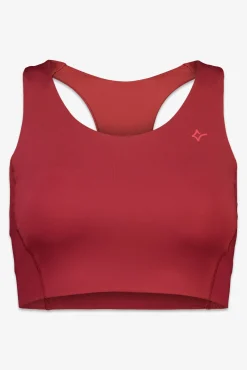 Sujetador deportivo 4D Stretch granate