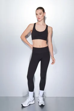 Sujetador deportivo negro SEAMLESS FIT