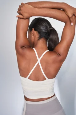 Sujetador deportivo SEAMLESS COMFORT smock blanco