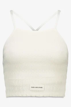 Sujetador deportivo SEAMLESS COMFORT smock blanco