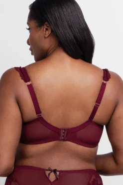 Sujetador sin relleno de cobertura total Lyra Satin