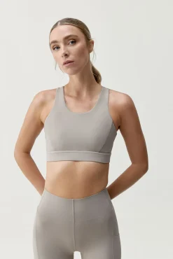 Sujetador top deportivo Denise gris