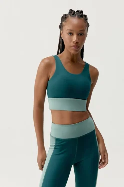 Sujetador top deportivo Maiko verde