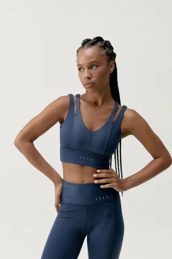 Sujetador top deportivo Maan azul