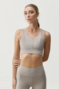 Sujetador top deportivo Maan gris
