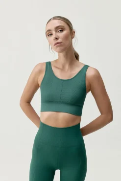 Sujetador top deportivo Naisha verde