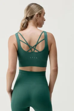 Sujetador top deportivo Naisha verde