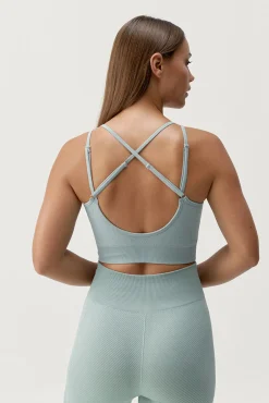 Sujetador top deportivo Sarvan verde