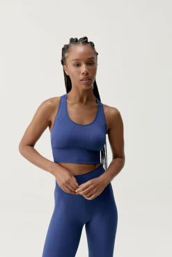 Sujetador top deportivo Zina azul