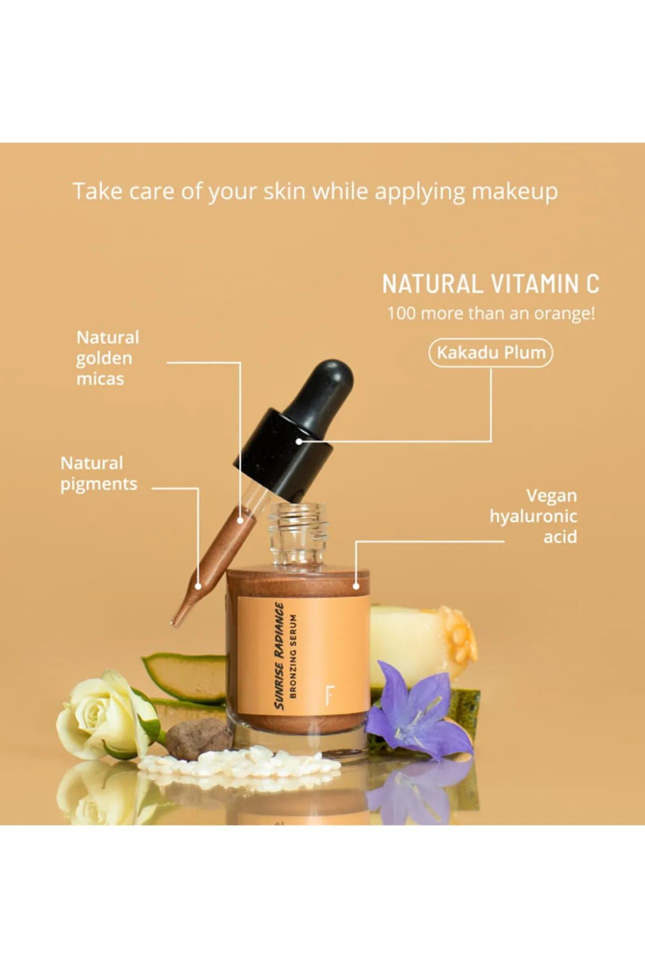 Sunrise Radiance Serum Bronceador