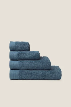 Toalla ducha rizo algodón egipcio 70x140cm.