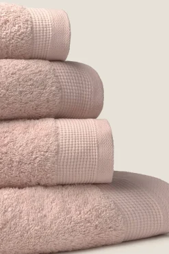 Toalla ducha rizo algodón egipcio 70x140cm.