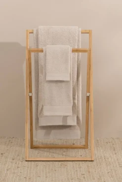 Toalla lavabo rizo algodón egipcio 50x90cm.