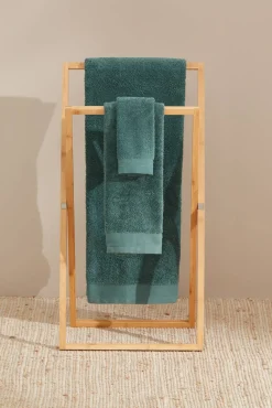 Toalla lavabo rizo algodón egipcio 50x90cm.