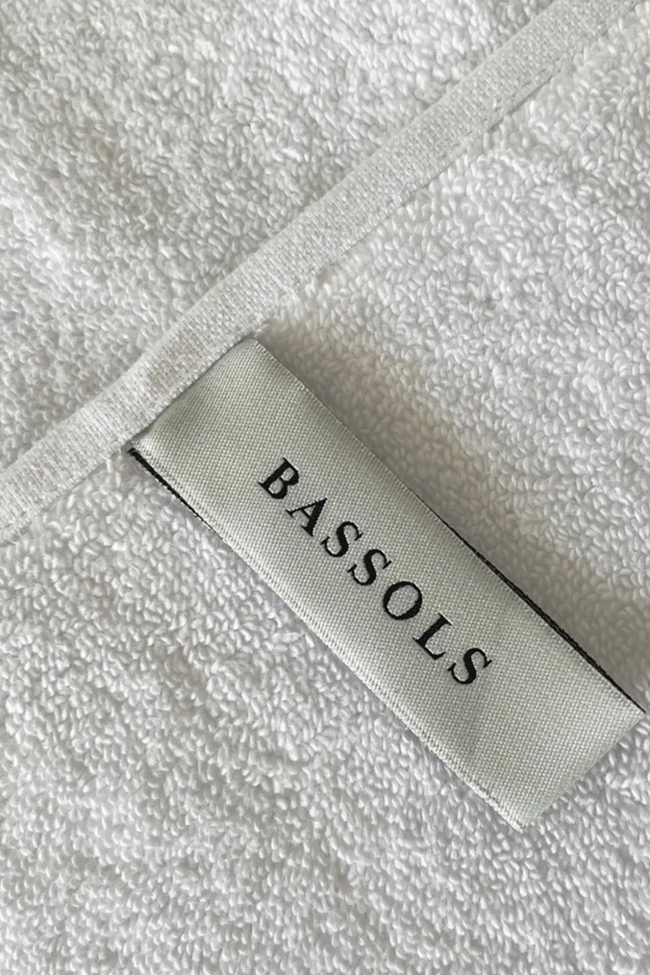 Toalla tocador asana 600g/m2 zero twist blanco 30x50