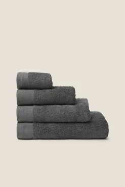 Toalla tocador rizo algodón egipcio 30x50cm.