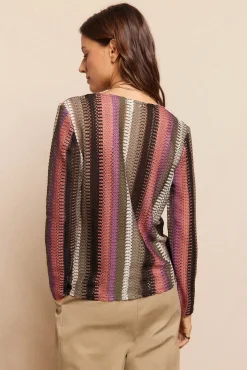 Top botones estructura rayas